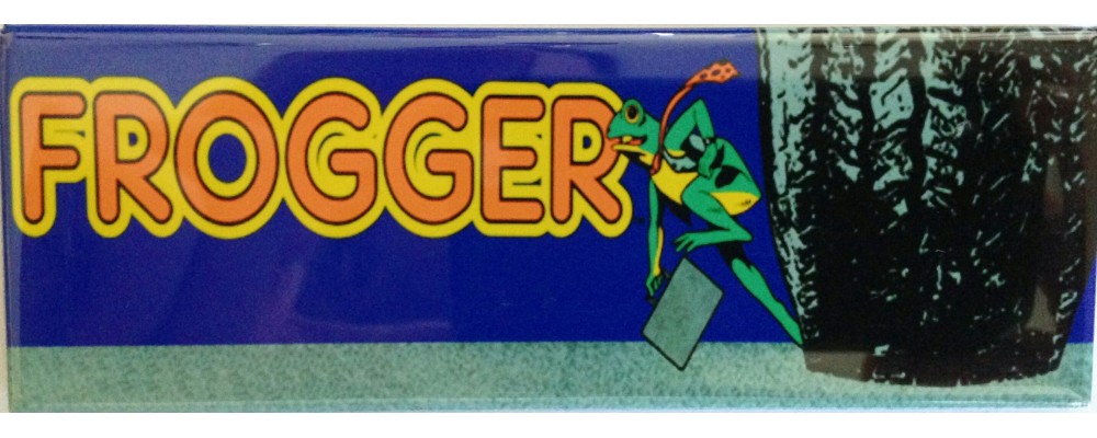 Frogger - Marquee - Magnet - Sega / Gremlin