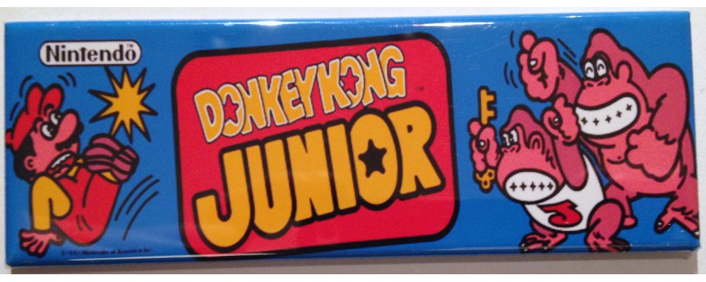 Donkey Kong Junior - Marquee - Magnet - Nintendo