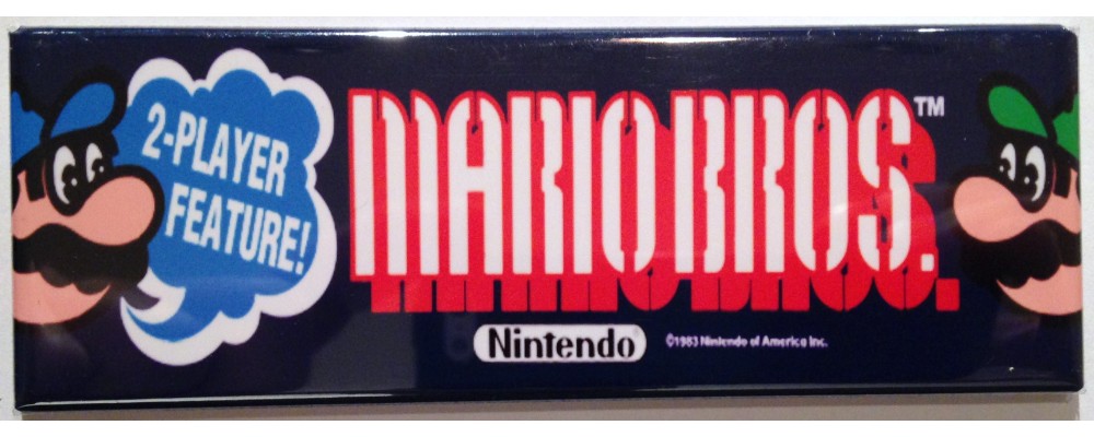Mario Bros - Marquee - Magnet - Nintendo