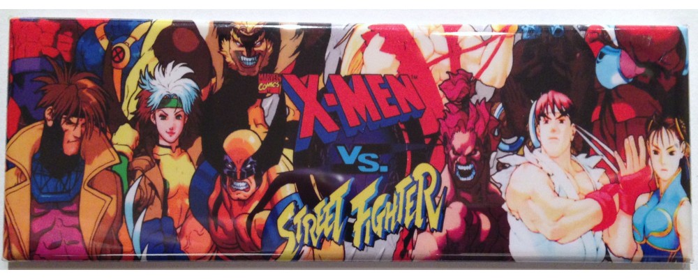 X-Men Vs. Street Fighter - Marquee - Magnet - Capcom