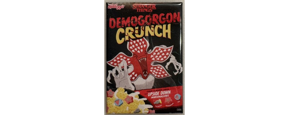 Demogorgon Crunch - Cereal Boxes - Magnet Demogorgon Crunch - Cereal Boxes - Magnet