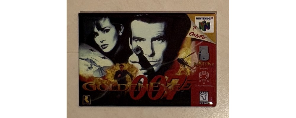 007 Golden Eye - Video Games - Magnet