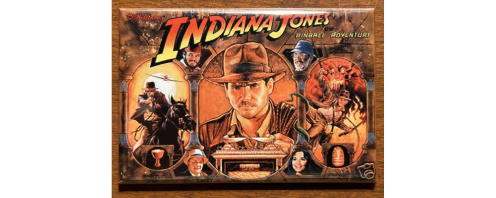 Indiana Jones - Pinball - Magnet