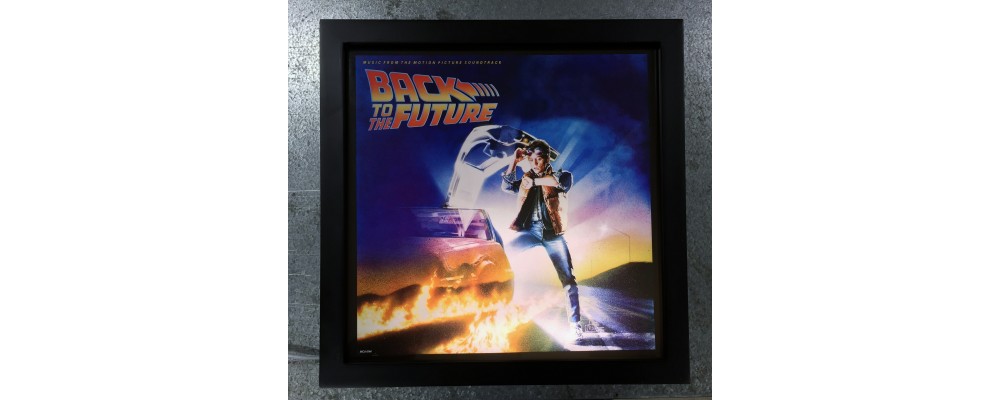 Back To The Future - Album Cover Print - Lightbox