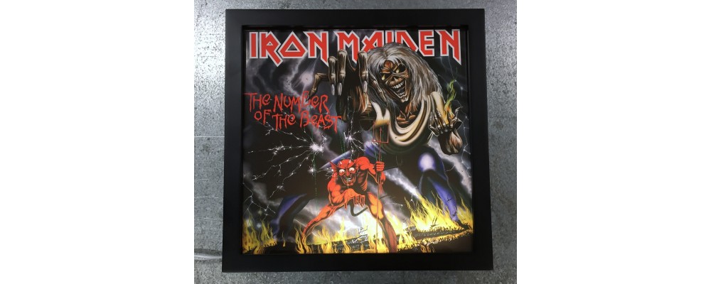Iron Maiden - Album Cover Print - Lightbox
