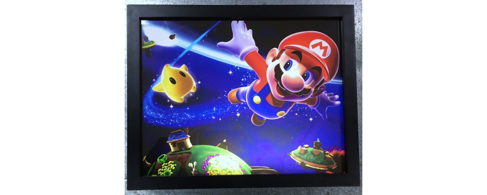 Mario - Video Game Print - Lightbox - Nintendo