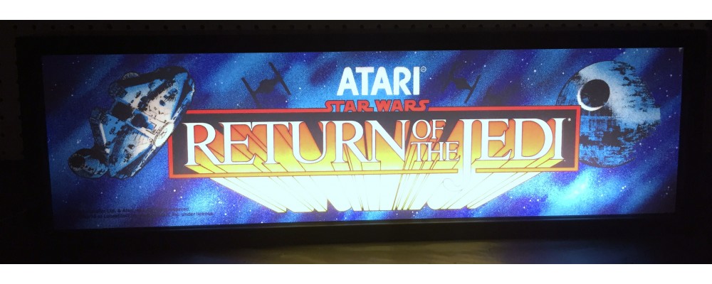 Return of the Jedi Arcade Marquee - Lightbox - Atari