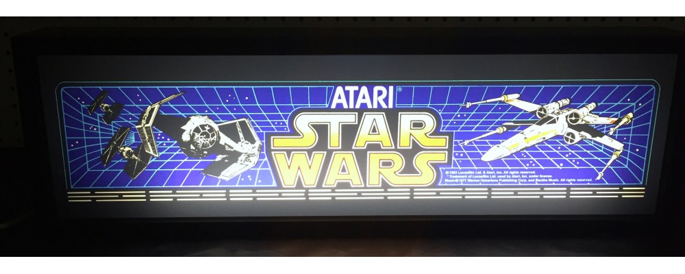 Star Wars Arcade Marquee - Lightbox - Atari