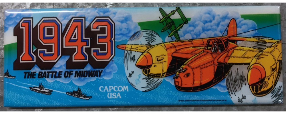 1943 - Marquee - Magnet - Capcom