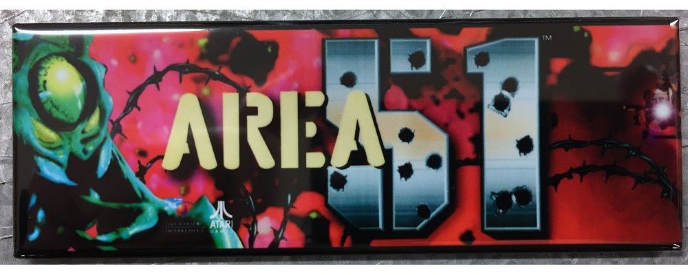 Area 51 - Marquee - Magnet - Atari