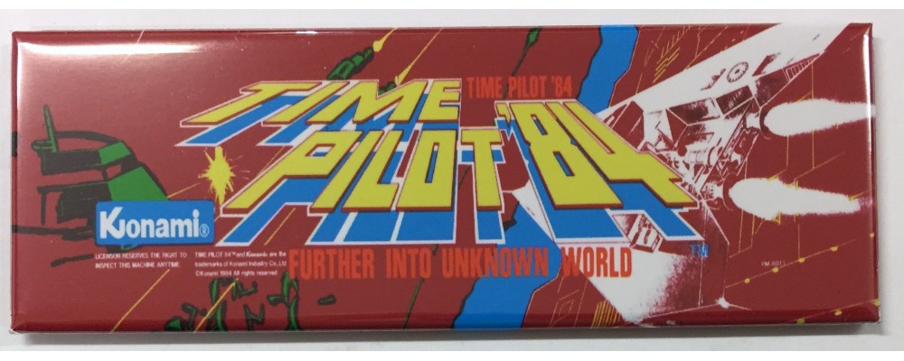 Time Pilot '84 - Arcade/Pinball - Magnet - Konami