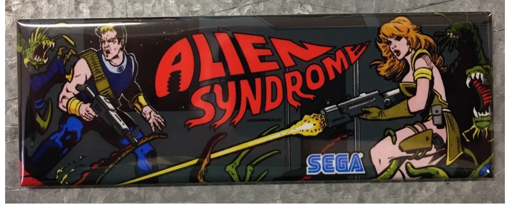 Alien Syndrome - Arcade/Pinball - Magnet - Sega