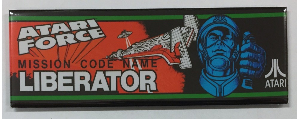 Atari Force Mission Code Name Liberator - Marquee - Magnet - Atari