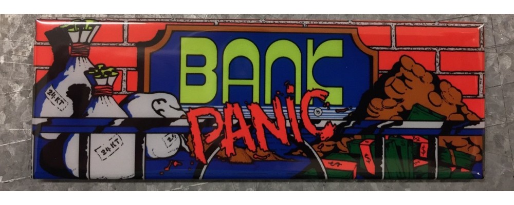 Bank Panic - Arcade/Pinball - Magnet