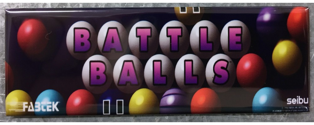 Battle Balls - Marquee - Magnet - Seibu
