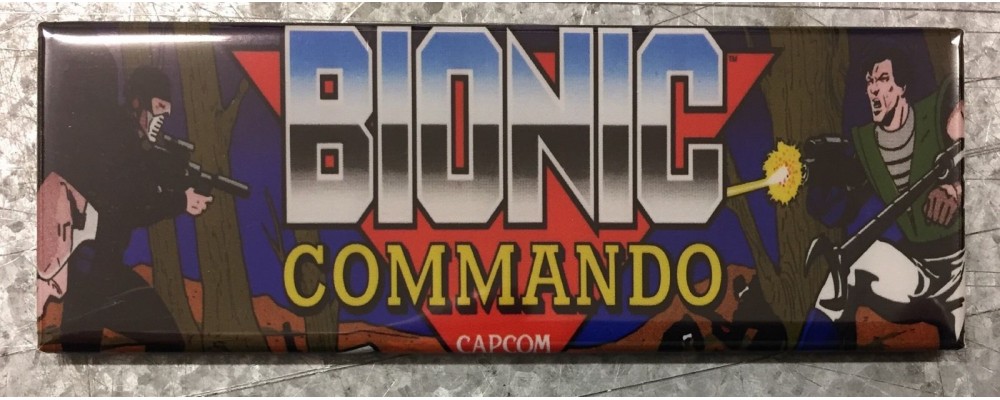 Bionic Commando - Arcade/Pinball - Magnet -Capcom