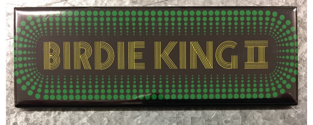 Birdie King II - Arcade Game Marquee - Magnet - Taito