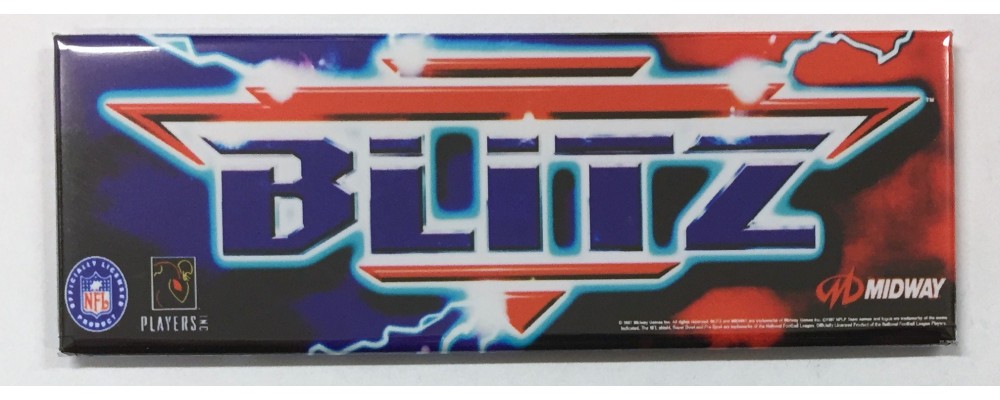 NFL Blitz - Marquee - Magnet - Midway