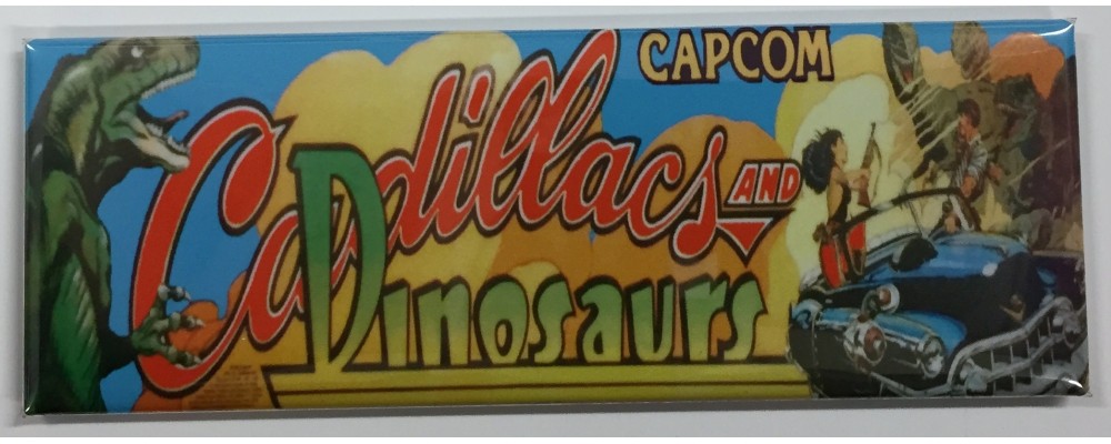 Cadillacs and Dinosaurs - Arcade/Pinball - Magnet - Capcom