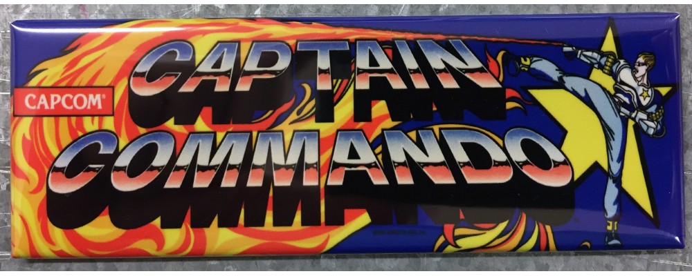 Captain Commando - Marquee - Magnet - Capcom