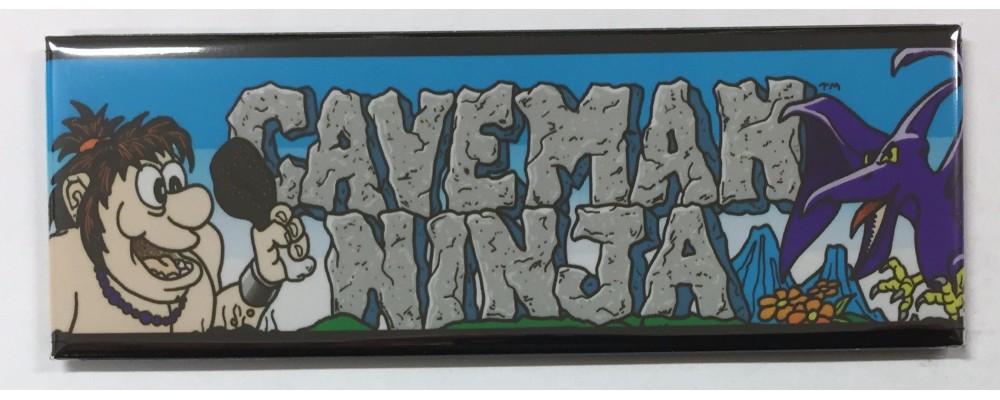 Caveman Ninja - Marquee - Magnet - Data East