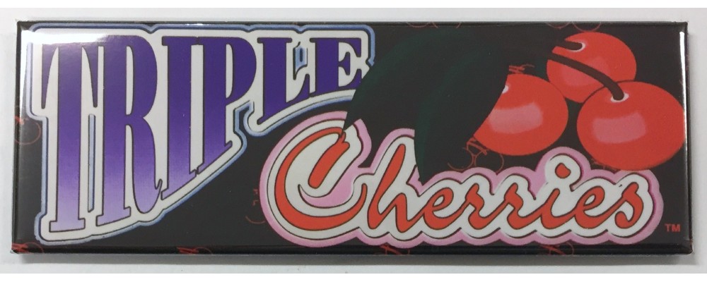 Triple Cherries - Slot Machine - Magnet