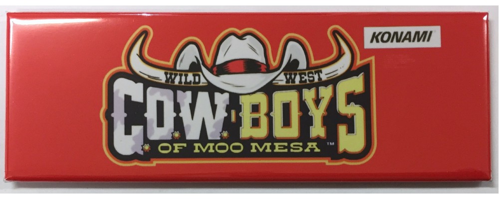 Wild West Cowboys Of Moo Mesa - Arcade/Pinball - Magnet - Konami