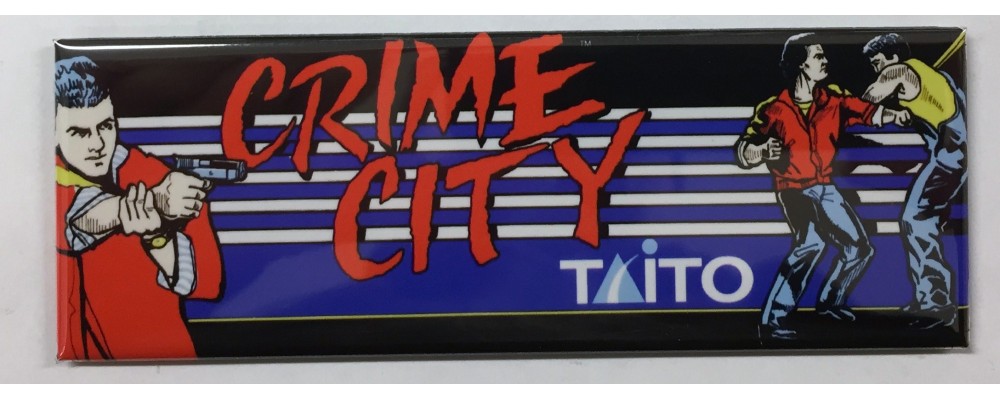 Crime City - Marquee - Magnet - Taito
