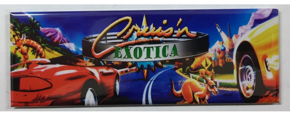 Cruisin Exotica - Marquee - Magnet - Midway