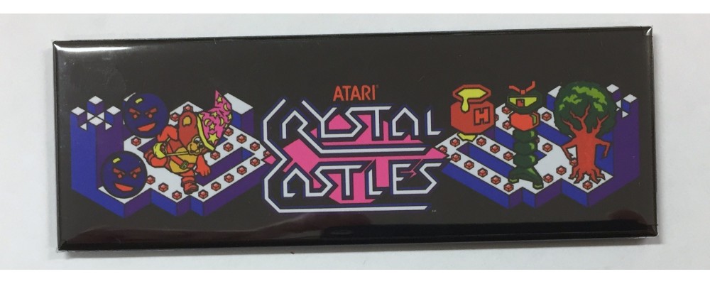 Crystal Castles - Marquee - Magnet - Atari