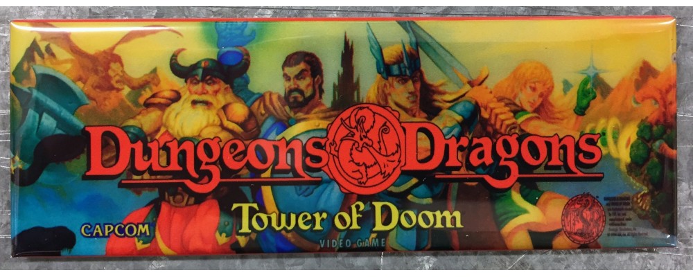 Dungeons and Dragons - Marquee - Magnet - Capcom