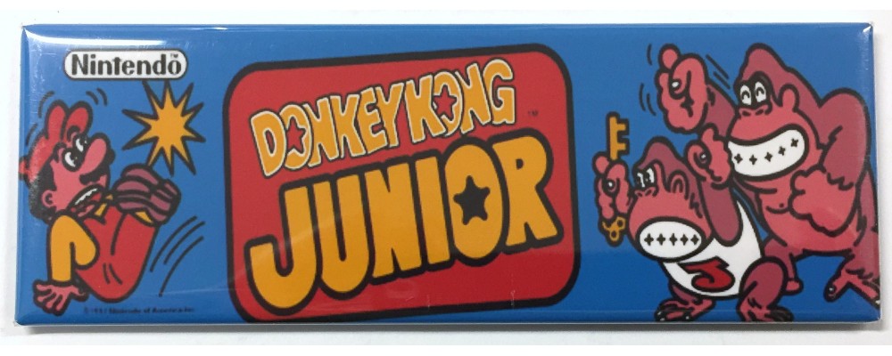 Donkey Kong Jr - Arcade/Pinball - Magnet - Nintendo