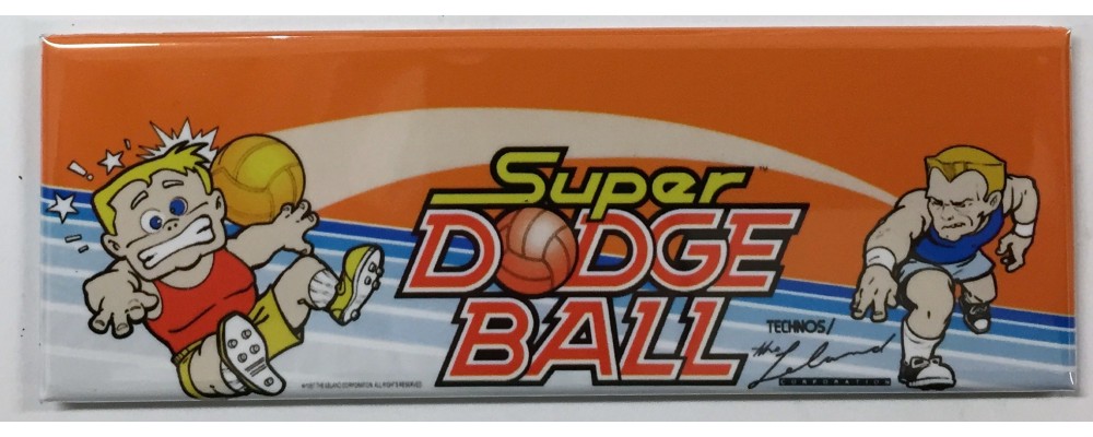Super Dodge Ball - Arcade/Pinball - Magnet - Technos