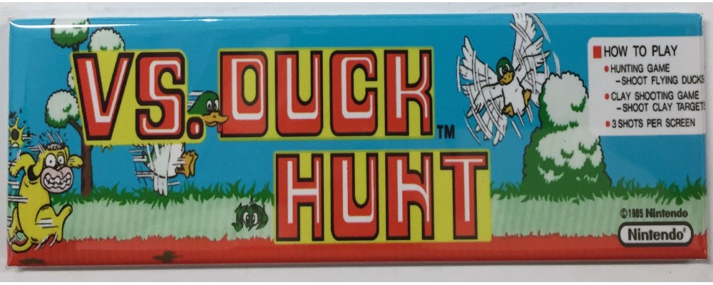 Vs. Duck Hunt - Arcade/Pinball - Magnet - Nintendo