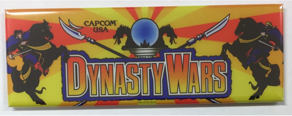 Dynasty Wars - Marquee - Magnet - Capcom