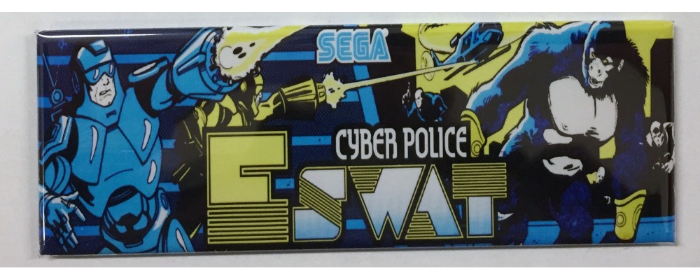 Eswat - Arcade Marquee - Magnet - Sega