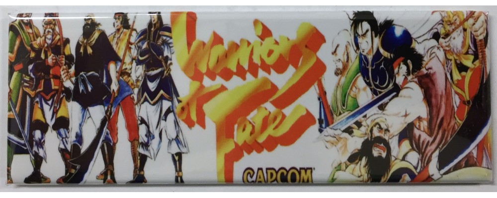 Warriors of Fate - Arcade/Pinball - Magnet - Capcom