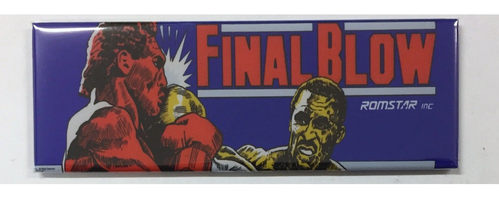 Final Blow - Arcade Marquee - Magnet - Romstar