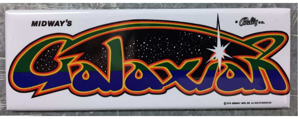 Galaxian - Marquee - Magnet - Midway