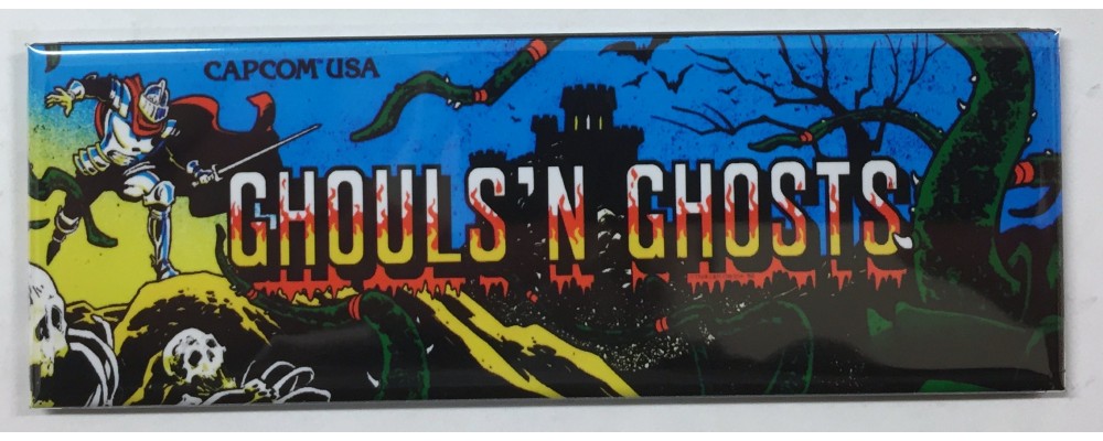 Ghouls N Ghosts - Marquee - Magnet - Capcom