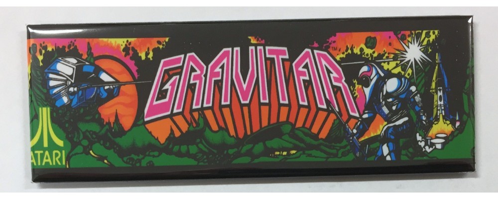 Gravitar - Marquee - Magnet - Atari
