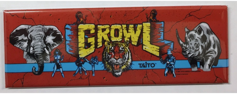 Growl - Marquee - Magnet - Taito