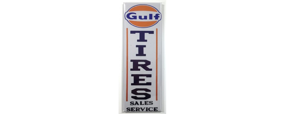 Gulf Tires - Advertising - Magnet 