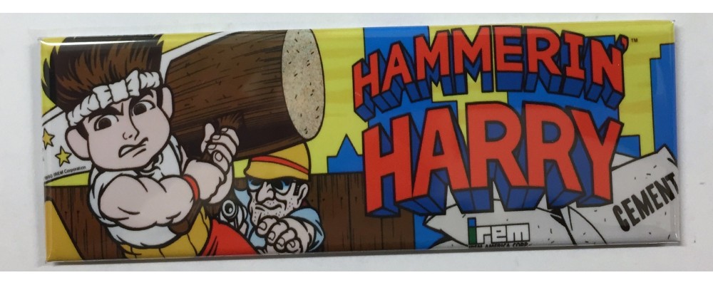 Hammerin' Harry - Marquee - Magnet - Irem