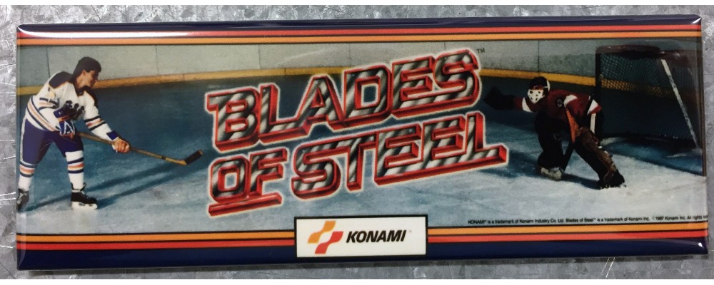Blades Of Steel - Marquee - Magnet - Konami