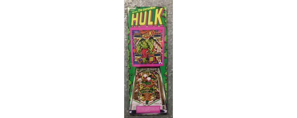 The Incredible Hulk - Arcade/Pinball - Magnet - Gottlieb