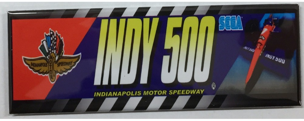 Indy 500 - Marquee - Magnet - Sega