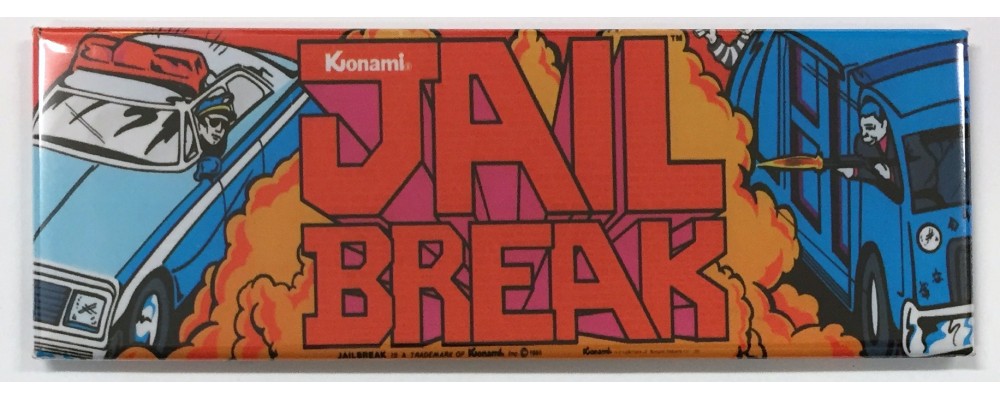 Jail Break - Marquee - Magnet - Konami