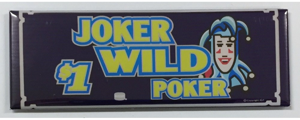 Joker Wild Poker - Slot Machine - Magnet