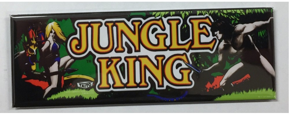 Jungle King - Marquee - Magnet - Taito